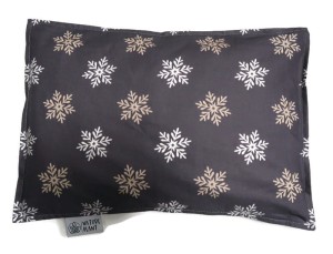 Termofor z pestek wiśni - duży - 20x30 NATURALNY  Świąteczny #2