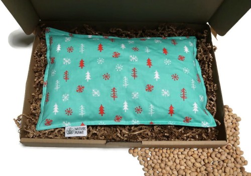 Termofor z pestek wiśni - duży - 20x30 WZÓR Świąteczny #3