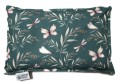 Termofor z pestek wiśni  20x30cm Zielone motyle