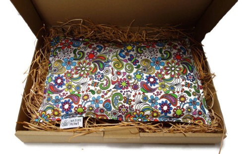 Termofor z pestek wiśni EKO  - duży -20x30 MULTICOLOUR
