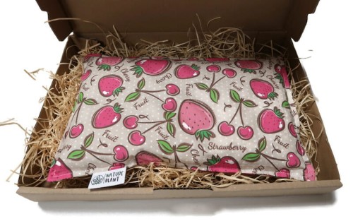 Termofor z pestek wiśni EKO  - duży -20x30 Cherry