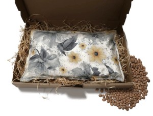 Termofor z pestek wiśni - duży -20x30  Flowers 4