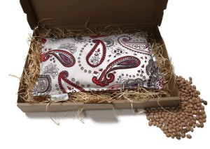 Termofor z pestek wiśni EKO - duży -20x30 Paisley