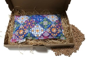 Termofor z pestek wiśni - duży -20x30 MOZAIKA